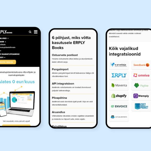 UI / UX disain